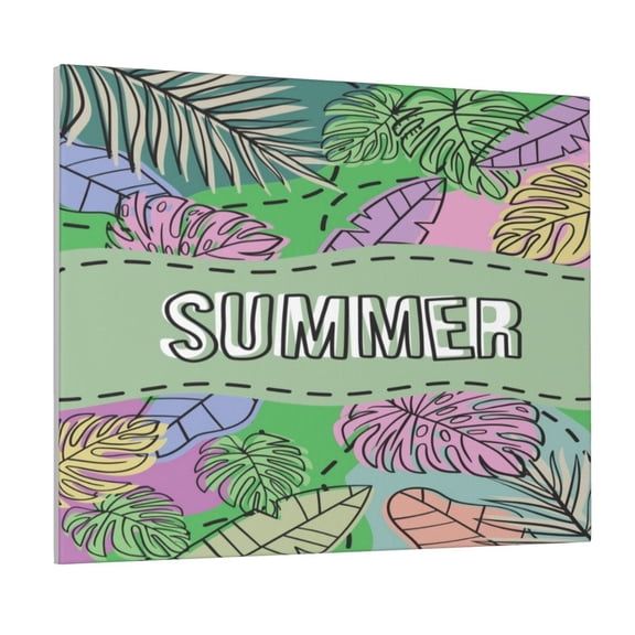 Logiee Summer Print Canvas Wall Art ,Art Poster,Canvas Decorative Picture,Decor Wall Pictures for Living Room Bedroom Bathroom,Ready to Hang