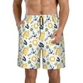 thumbnail image 1 of Logiee Summer vacation Print Mens Swim Trunks Quick Dry Board Shorts,Breathable Hawaii Beach Shorts Swimwear Bathing Suits-Small, 1 of 6