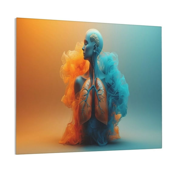 Logiee Surreal Body Art Print Canvas Wall Art ,Art Poster,Canvas Decorative Picture,Decor Wall Pictures for Living Room Bedroom Bathroom,Ready to Hang