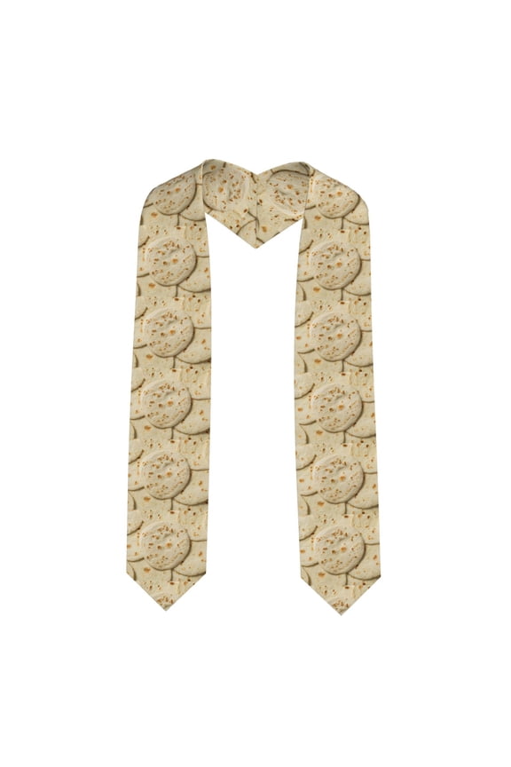 Taco Tortillas Print Unisex Adult Graduation Stole Shawl 72" Long for Academic Commencements Shawl-Sharp Corner