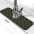 thumbnail image 1 of Logiee Tennis Rackets Print Kitchen Sink Splash Guard Faucet Mat for Splash Guard Behind Faucet Drip Catcher for Kitchen,Bathroom,Sink Mat,Dish Drying Mat,Bathroom-15" X 5.5", 1 of 7