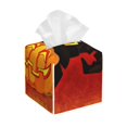 thumbnail image 1 of Logiee Tissue Box Cover 5X5X5'' PU Leather Tissue Holder Square Tissue Cube Box Organizer for Bathroom Vanity Countertop,Car,Night Stands,Office,Home,Kitchen (Halloween Pumpkin), 1 of 8