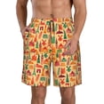 thumbnail image 1 of Logiee Travel And Tourism Print Mens Swim Trunks Quick Dry Board Shorts,Breathable Hawaii Beach Shorts Swimwear Bathing Suits-XX-Large, 1 of 6