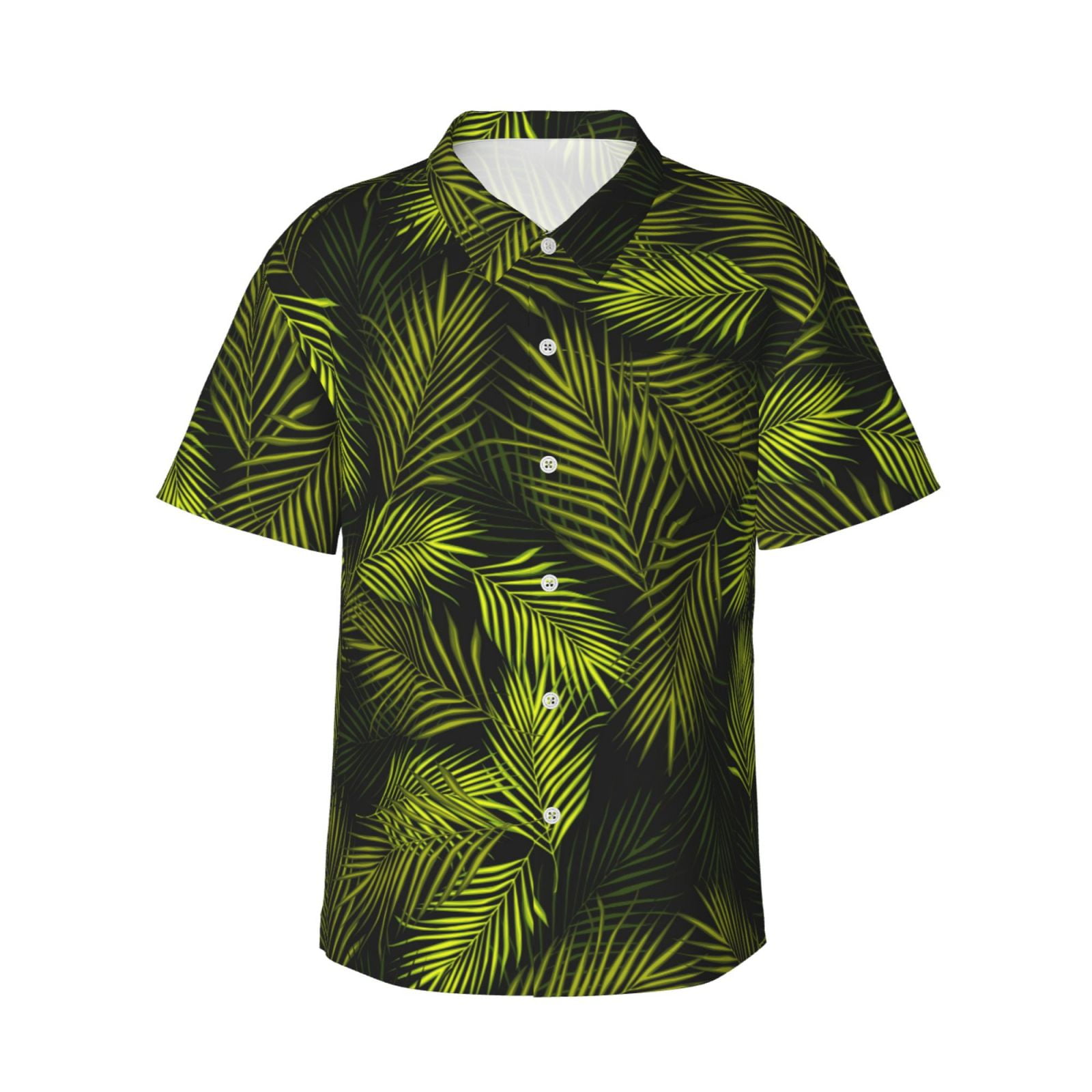 Palm Leaf Hawaiian Print Men's Leggings