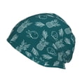 thumbnail image 1 of Logiee Tropical Pineapple Print Unisex Knit Beanie for Men Women Winter Hat,Beanies Skull Caps, 1 of 7