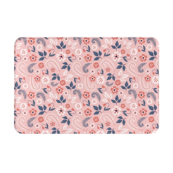 Logiee Tropical Plants Print Welcome Mats for Entryway,Door Mat for Front Door,Entry Mat,Doormat for Garden, Garage, Patio, Home, Porch Decor