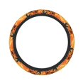 thumbnail image 1 of Logiee Tropical Sunset Paradise Print Breathable Elastic Steering Wheel Cover, Non-Slip Stretch Steering Wheel Protector,Universal 15 Inch Fit Auto, Suvs, Truck, 1 of 6