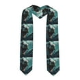 thumbnail image 1 of Logiee Underwater Dinosaur Shark Print Unisex Adult Graduation Stole Shawl 72" Long for Academic Commencements Shawl-Sharp Corner, 1 of 7