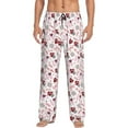 thumbnail image 1 of Logiee Valentine's Day Print Pajama Pants for Men,Men’s Pajama Bottoms,Mens PJ Pants with Pockets & Button Fly-3X-Large, 1 of 6