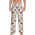 thumbnail image 1 of Logiee Various Chicken Print Pajama Pants for Men,Men’s Pajama Bottoms,Mens PJ Pants with Pockets & Button Fly-XX-Large, 1 of 6