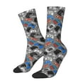 thumbnail image 1 of Logiee Video Game Print Adult Socks for Men & Women,Calf Socks, Ankle Socks,Boots Socks,Breathable Casual Sock,Unisex Crew Socks, 1 of 6