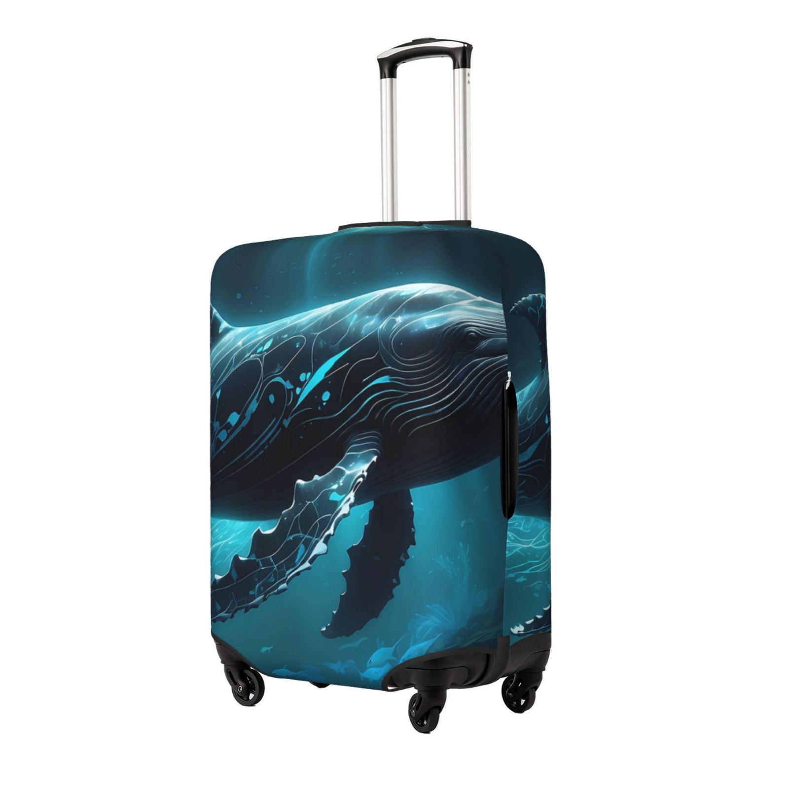 Compass Pattern Print Luggage Cover Protector main image 1