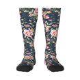 thumbnail image 1 of Logiee Vintage Floral Print Gift Stocking Stuffers,Adult Stockings,Novelty Socks,Funny Socks Birthday Running Walking Sleeping, 1 of 6