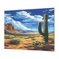 thumbnail image 1 of Logiee Western Desert Cactus Print Canvas Wall Art,Canvas Picture Prints with Frame, Wall Art Decorative,Canvas Decorative,Suitable for Living Room Bedroom Office Room 30x40, 1 of 6