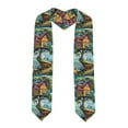 thumbnail image 1 of Logiee Whimsical Treehouse Painting Print Unisex Adult Graduation Stole Shawl 72" Long for Academic Commencements Shawl-Sharp Corner, 1 of 7