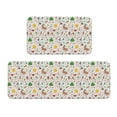 thumbnail image 1 of Logiee Winter Christmas And New Year Deer Print Kitchen Mats for Floor Sets of 2,Waterproof Kitchen Rugs,Non Slip Comfort Standing Mat Rug for Home,Runner,Sink,Office,Laundry, 1 of 6