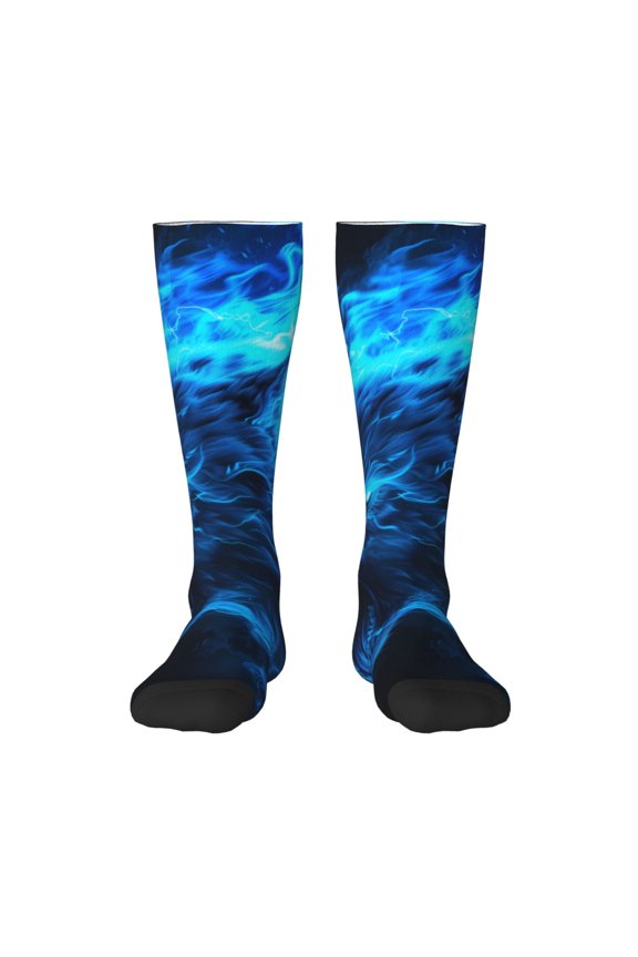 Wolf Print Gift Stocking Stuffers,Adult Stockings,Novelty Socks,Funny Socks Birthday Running Walking Sleeping