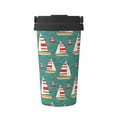 thumbnail image 1 of Logiee Yachts And Buoys Print Stainless Steel Coffee Tumbler, Travel Coffee Mug, Insulated Coffee Mug with Lid, Spill Proof Coffee Cup, Portable Thermal Mug, 1 of 8