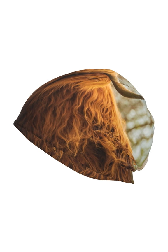 Yak Print Unisex Knit Beanie for Men Women Winter Hat,Beanies Skull Caps