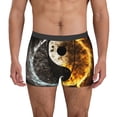 thumbnail image 1 of Logiee Yin Yang Print Mens Boxer Briefs,Boxer Briefs for Men,Breathable Stretch Underwear,Boys Boxer Briefs-Small, 1 of 5
