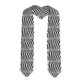 thumbnail image 1 of Logiee Zebra Print Unisex Adult Graduation Stole Shawl 72" Long for Academic Commencements Shawl-Sharp Corner, 1 of 7
