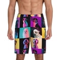 thumbnail image 1 of Logiee funny dogs Print Men's Pajama Shorts with Drawstring & Pockets,Sleep Shorts for Men,Sleepwear Bottoms,Elastic Waistband Loungewear-3X-Large, 1 of 6