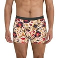 thumbnail image 1 of Logiee gold Skull Guitar record Print Mens Boxer Briefs,Boxer Briefs for Men,Breathable Stretch Underwear,Boys Boxer Briefs-X-Large, 1 of 5