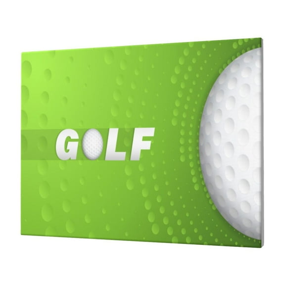 Logiee golf ball Print Canvas Wall Art,Canvas Picture Prints with Frame, Wall Art Decorative,Canvas Decorative,Suitable for Living Room Bedroom Office Room 30x40