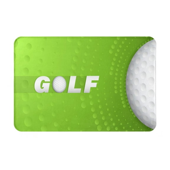 Logiee golf ball Print Welcome Mats for Entryway,Door Mat for Front Door,Entry Mat,Doormat for Garden, Garage, Patio, Home, Porch Decor
