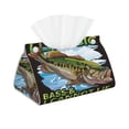thumbnail image 1 of Logiee i like big Bass & i cannot lie Print Tissue Box Cover,Stylish Tissue Box Holder Decorative Tissue Cover for Bathroom Toilet Bedroom Living Room Table Desk Office, 1 of 7