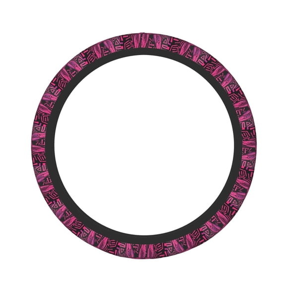 Logiee ink Donkey Pop Art Print Breathable Elastic Steering Wheel Cover, Non-Slip Stretch Steering Wheel Protector,Universal 15 Inch Fit Auto, Suvs, Truck