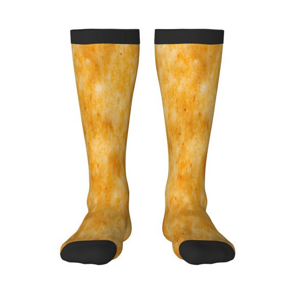 Logiee nachos cracker Print Gift Stocking Stuffers,Adult Stockings,Novelty Socks,Funny Socks Birthday Running Walking Sleeping
