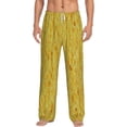 thumbnail image 1 of Logiee nachos cracker Print Pajama Pants for Men,Men’s Pajama Bottoms,Mens PJ Pants with Pockets & Button Fly-Large, 1 of 6