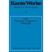 Logik. Physische Geographie. P dagogik, Paperback