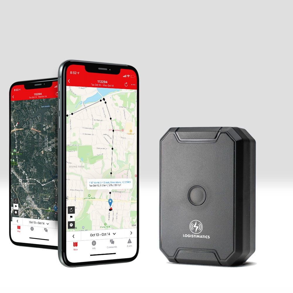 ligevægt plads Brun Logistimatics Mobile-200 GPS Tracker with Live Audio Monitoring -  Walmart.com