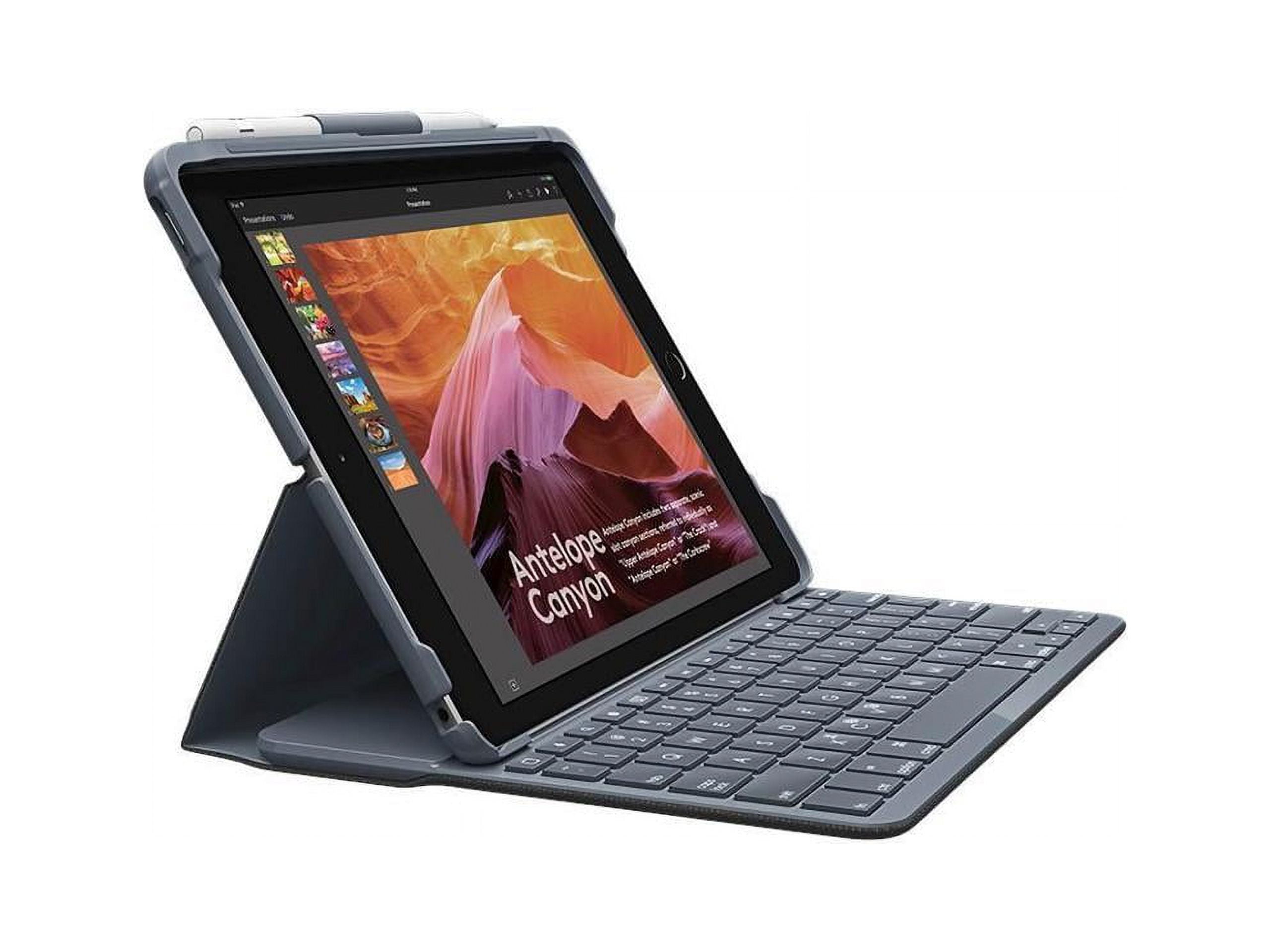 Logitech Wireless Slim Folio Bluetooth Keyboard Case for