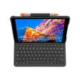 thumbnail image 1 of Logitech 920-009482 Slim Folio For iPad (5th, 6th, & 7th gen) and iPad Air (3rd gen) Keyboard case with Bluetooth, 1 of 17