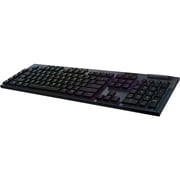 Logitech 920-009512 G915 TKL Tenkeyless Lightspeed Wireless RGB Mechanical Gaming Keyboard Linear - Carbon