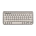 thumbnail image 1 of Logitech Multi-Device Bluetooth Keyboard, Sand, Sand, 1 of 4