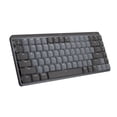 thumbnail image 1 of Logitech MX Mechanical Mini Wireless Illuminated Keyboard, Tactile Quiet Switches, Backlit, Bluetooth, USB-C, macOS, Windows, Linux, iOS, Android, Graphite, 1 of 14