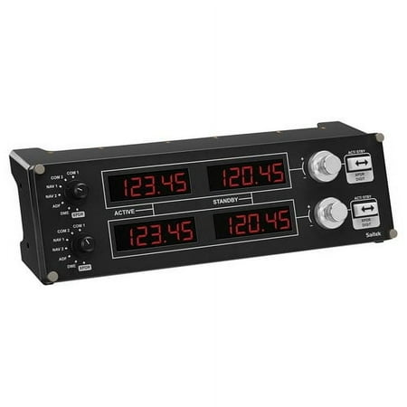 Logitech 945-000029 G Flight Radio Panel Works With FSX, X-Plane And Prepar3D G Flight Radio Panel