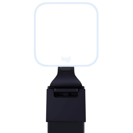 Logitech - Litra Glow Premium LED Streaming Light with TrueSoft, Adjustable mount and Desktop app control for PC/Mac - Graphite