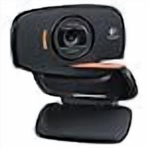 Logitech 960-000715 C525 Webcam - Black - USB 2.0 - 1 Pack(s) - 8 Megapixel Interpolated - 1280 x 720 Video - Auto-focus - Widescreen - Microphone