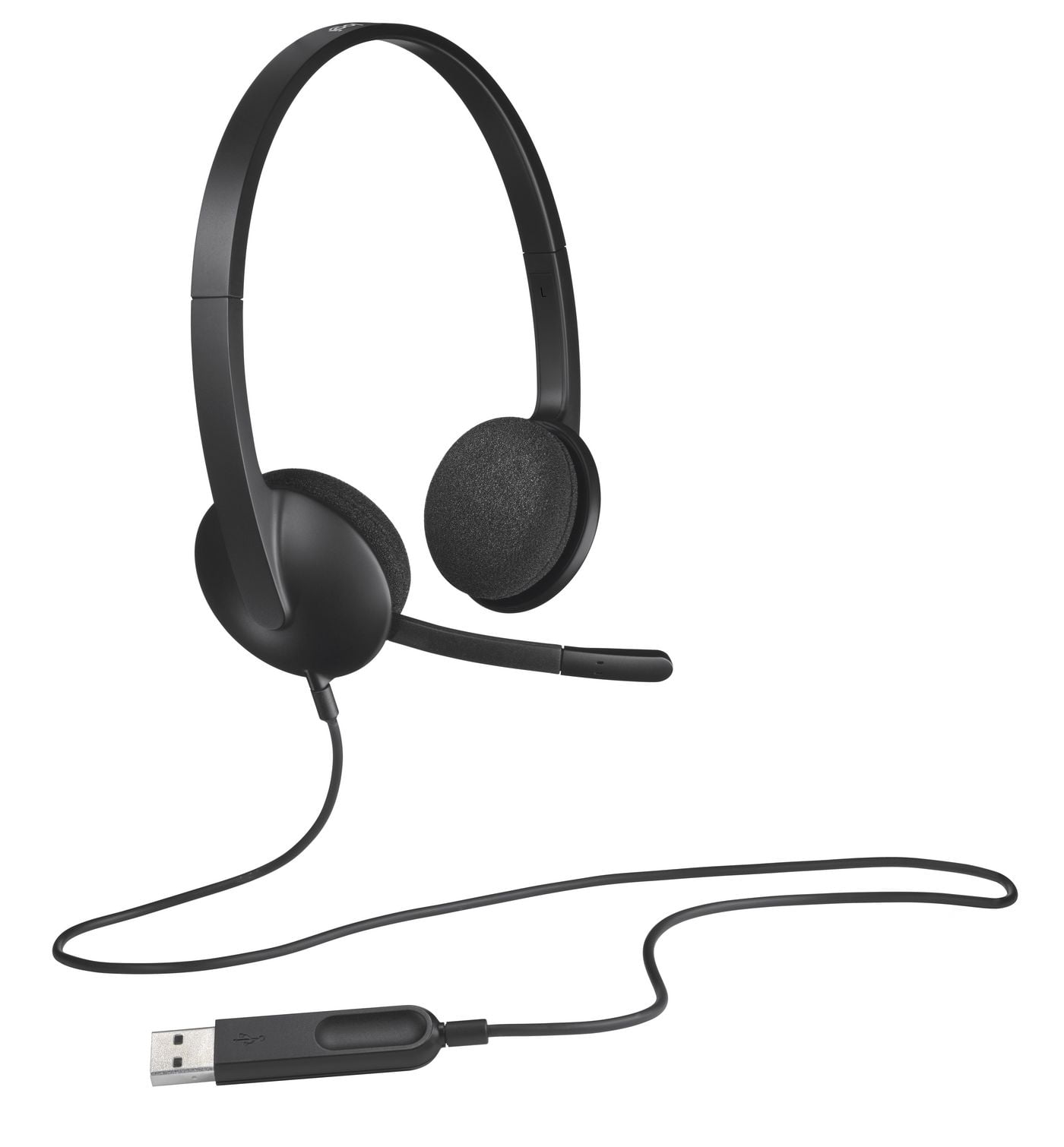 Logitech 981-000475 - Headset H340 Black USB - Warranty: 2Y
