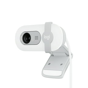 Logitech Brio 100 Full HD Webcam for Meetings and Streaming, Auto-Light Balance, Built-In Mic, Privacy Shutter, Off-white