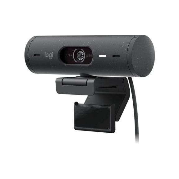 Logitech BRIO 500 Wired HD Webcam, 60 fps/1080p, Live Streaming, Auto Light Correction, Auto Framing and Show Mode Support, 4MP, USB-C, for laptops, LCDs or monitors, Windows/macOS/ChromeOS, pink