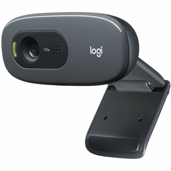Logitech C270 HD Webcam with Noise-Reducing Mics for Video Calls