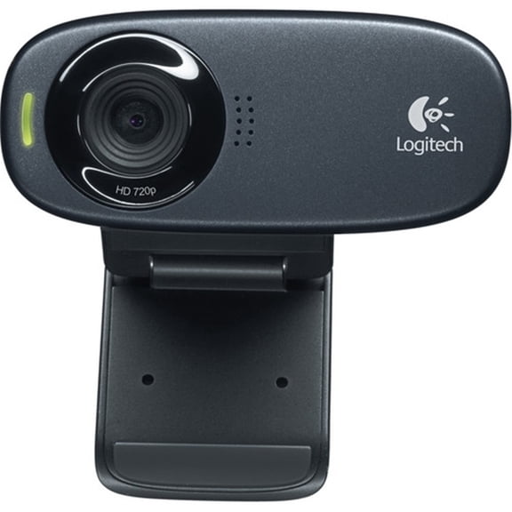 Logitech C310 Webcam, Black