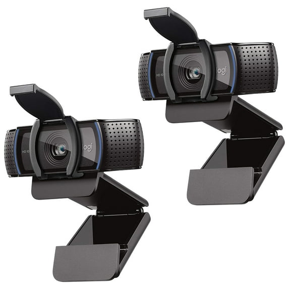 Logitech C920e 1080p Business Webcam 2 Pack