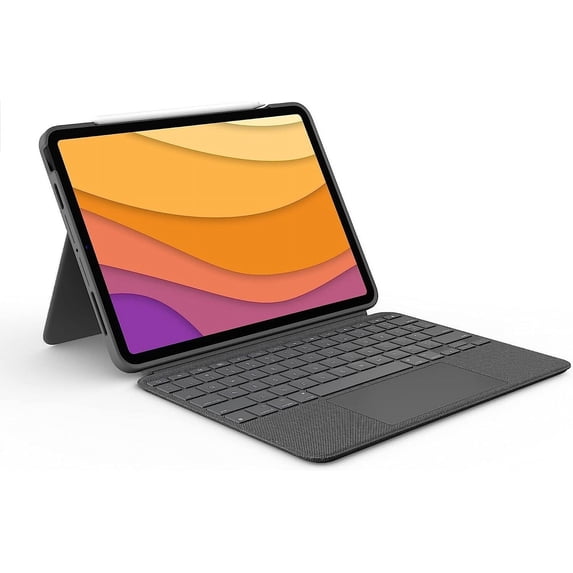 Logitech Combo Touch Backlit Keyboard Case for Apple 10.9" iPad Air 4th/5th Gen (Oxford Gray)